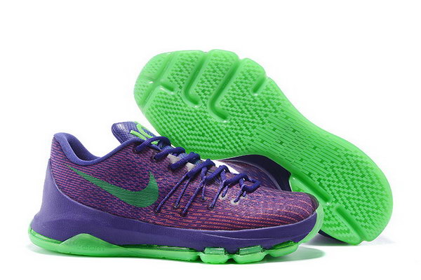 Nike Kd 8 Green Purple Shoes Sale
